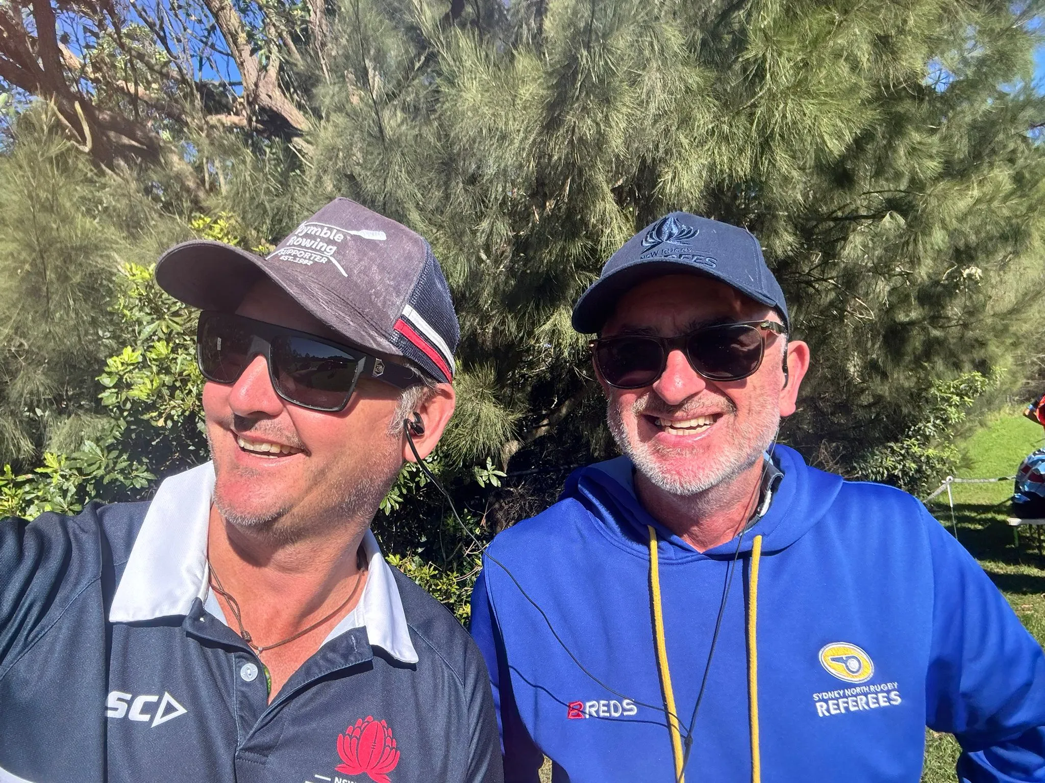 SNRR referees together after matches